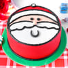 Santa Christmas Fondant Cake (1 Kg) Online