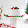 Gift Santa's Love Semi Fondant Cake (1kg)