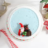 Buy Santa's Love Semi Fondant Cake (2 kg)