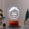 Gift Santa Stop Here Personalized LED Lamp