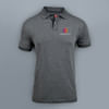 Santhome Highlander Cotton Polo T-shirt for Men(Grey) Online