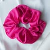 Satin Scrunchie - Hot Pink Online
