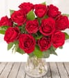 Scarlet Roses For Valentine's Day