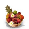 Seasonal Cherish Christmas Fruit Basket