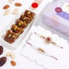 Semi-Precious Rakhi Combo With Khajoor Bites