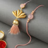Semi-Precious Stone Bhaiya Bhabhi Rakhi Online