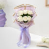Gift Serene White Roses Bouquet