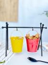 Gift Server Stand With Two Buckets