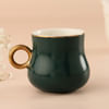 Buy Set of 2 Dark Green Tea Cups