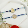 Set of 2 Ethereal CZ Rakhis Online