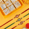 Set of 3 Customary Rakhi Hamper Online