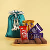 Buy Set of 3 Divine Rakhi Hamper