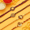 Gift Set of 4 Bonds of Love Rakhi Hamper