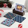 Set of 4 Personalized Xmas Joy Coasters Online