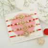 Buy Set of 4 True to Tradition Pearl Rakhis