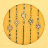 Gift Set of 5 Hand-Crafted Rakhi Hamper