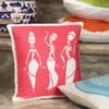 Buy Set of 5 Traditional Handmade Print Canvas Cushion