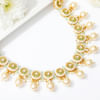 Gift Shimmering Pearls Necklace For Karwa Chauth