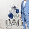 Shining Appreciation Father's Day Balloons Arrangement