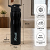 Gift Shining Bright Personalized Black Stainless Steel Bottle