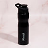 Buy Shining Bright Personalized Black Stainless Steel Bottle