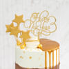 Buy Shining Stars Semi-Fondant New Year Cake (1Kg)
