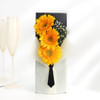 Buy Shirted Floral Symphony With Fruitilicious Cake