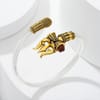 Gift Shiva Rakhi Bracelet with Kaju Katli Combo