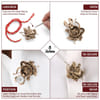 Buy Shree Ram Archer Convertible Button Cover Rakhi
