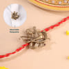 Shree Ram Archer Convertible Button Cover Rakhi