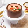 Buy Sibling Bond Chocolate Photo Cake - Half kg