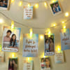 Shop Sibling LED String Lights Personalized Photo Frames
