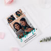Gift Siblings Personalized Acrylic Greeting Card