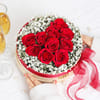 Signature Red Roses Box Arrangement