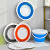 Gift Silicone Foldable Bucket - Assorted - Single Piece