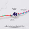 Buy Silver Baby Elephant 925 Sterling Rakhi