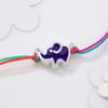 Silver Baby Elephant Rakhi Online