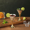 Silver Coated Wine Glasses Set Online