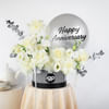 Buy Silver Love Anniversary Blooms Arrangement