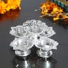 Silver Plated Diya Set Online