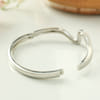Shop Silver Plated Modern Design Bracelet