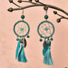 Gift Sky Blue Tassel Earring