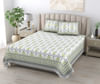 Slate Serenity  Double Bedsheet With Pillow Covers Online