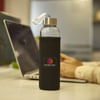 Sleek Glass Bottle With Sleeve - Personalized Online