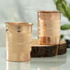 Small Copper Glass Set Of 2 Online