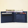 Shop Smart Leather Wallet Personalized Combo For Men - Blue
