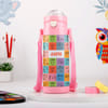 Smiling Sips Personalized Water Bottle For Kids