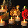 Gift Smokeless Decorative LED Tea Lights - Set Of 24