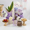 Gift Snake Suberba Plant and Dry Fruits Mother's Day Hamper