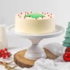 Gift Snow-Kissed Christmas Tree Cake